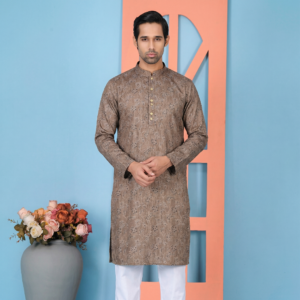 Printed 100% Soft Cotton Panjabi। প্রিন্টেড ১০০% সফট কটন পাঞ্জাবি