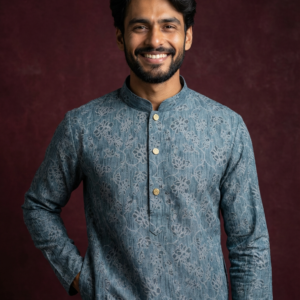 Printed 100% Soft Cotton Panjabi। প্রিন্টেড ১০০% সফট কটন পাঞ্জাবি