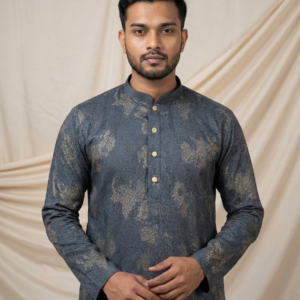 Printed 100% Soft Cotton Panjabi। প্রিন্টেড ১০০% সফট কটন পাঞ্জাবি